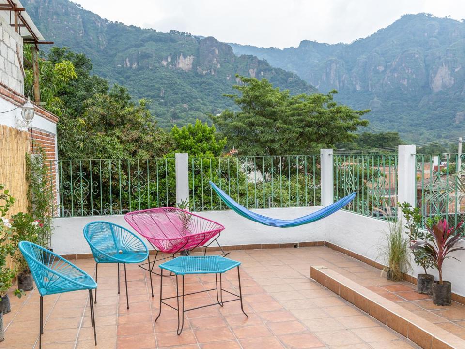 Colibri Turquesa Hotel Tepoztlán Eksteriør billede