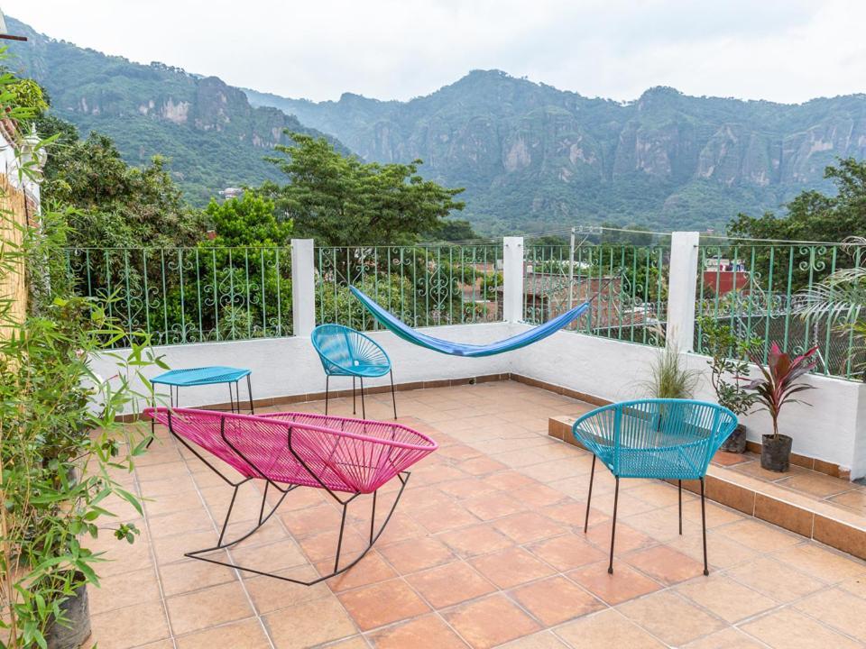 Colibri Turquesa Hotel Tepoztlán Eksteriør billede